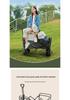 Portable Folding Camping Trolley for Outdoor and Grocery Use
