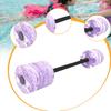 Aquatic Dumbbell Versatile Detachable Portable Water Sports Underwater Fitness Equipment Foam Pool Weights Swimming Barbell