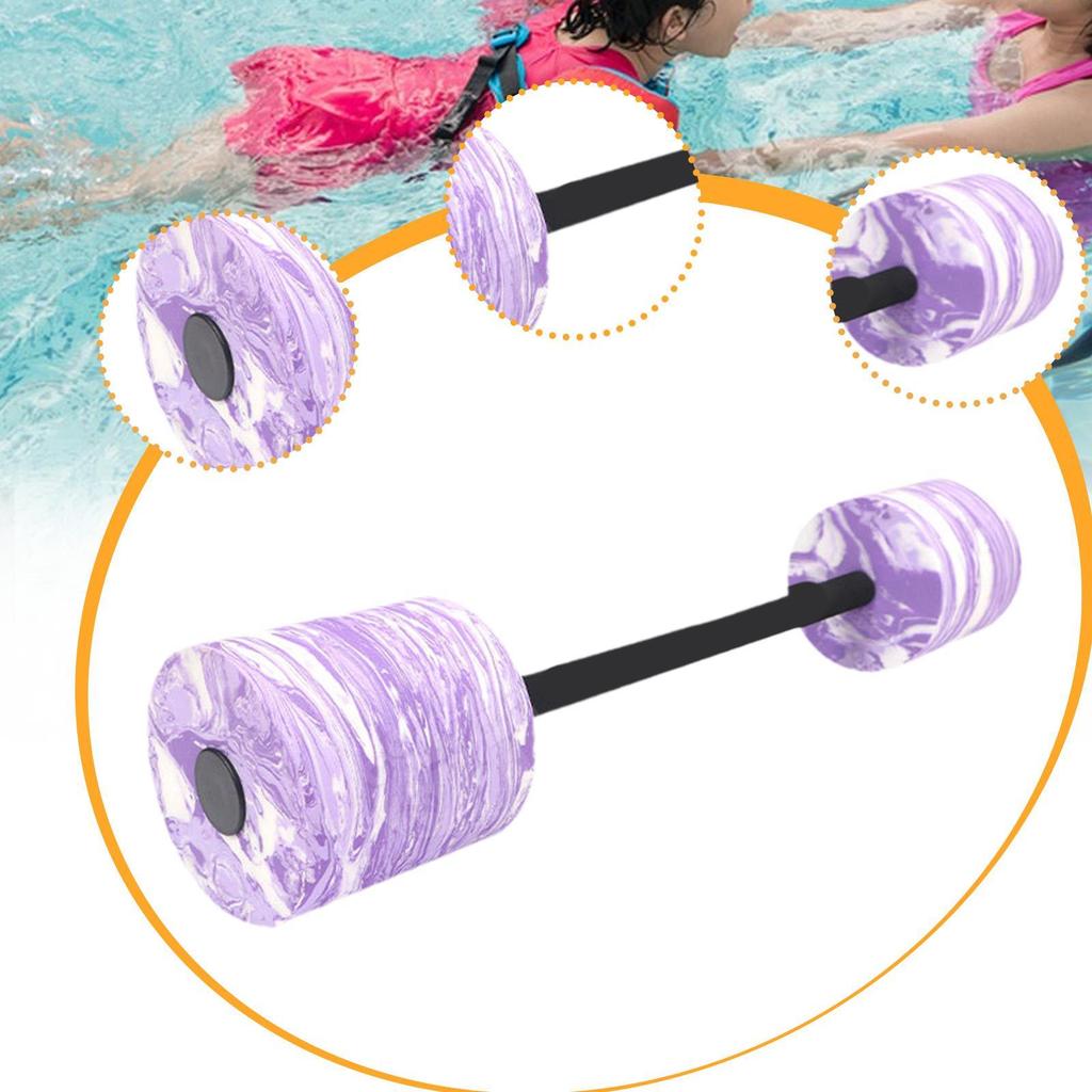 Aquatic Dumbbell Versatile Detachable Portable Water Sports Underwater Fitness Equipment Foam Pool Weights Swimming Barbell