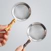 New Stainless Steel Matcha Sifter Very Fine Mesh Bamboo Tea Strainer Rust-Proof Easy To Clean Food Sifters for Kitchen