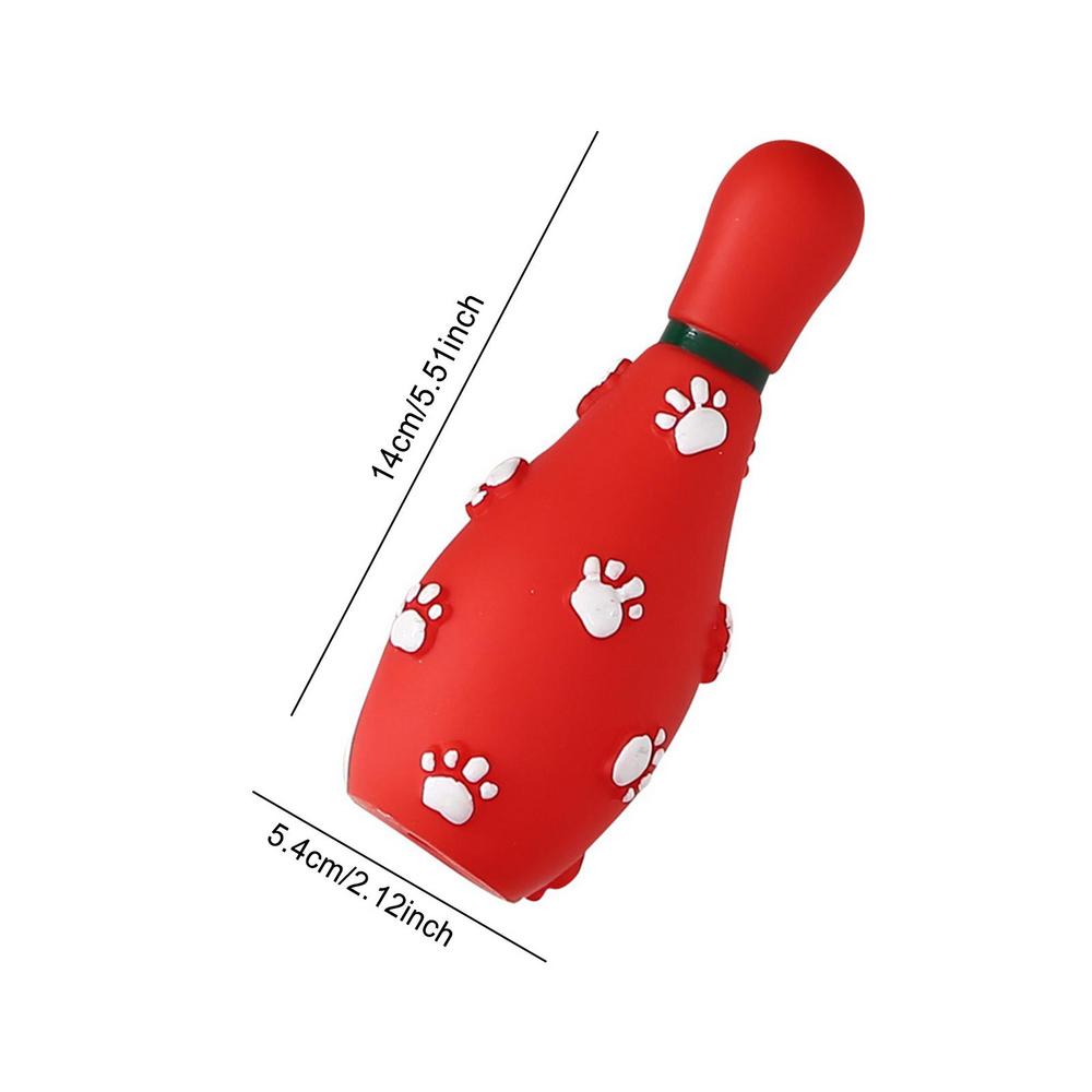 Dog Chew Toys Christmas Pet Dog Squeaky Toy Bite Resistant Puppy Toy Teeth Cleaning Interactive Dog Toys Christmas Gifts For pet