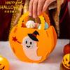 Halloween Decoration Sugar Bag Kindergarten Children's Gift Scene Arrangement Props Portable Pumpkin Candy Bag Gifts
