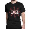 Vintage NIN Rock Band Nine Inch Nails  T-Shirts Men Women Round Neck 100% Cotton T Shirt  Short Sleeve Tees Original Tops