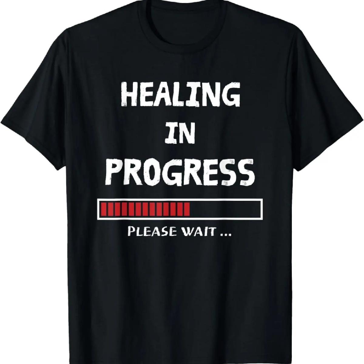 ИДЕТ ИСЦЕЛЕНИЕ Загрузка Смешная Саркастичная Сарказм Цитата Футболка S