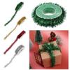 Rattan Christmas Tree Ornament Party Decor Garland Tinsel Gold Silver Wire Gift Wrapping Ribbon