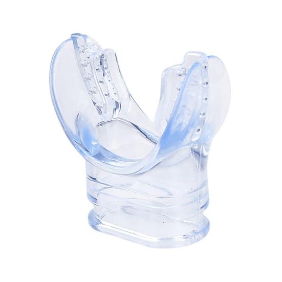 Mouthpiece Replacement for Snorkel Transparent Scuba Diving Regulator Comfort Bite Mouthpiece Replacement