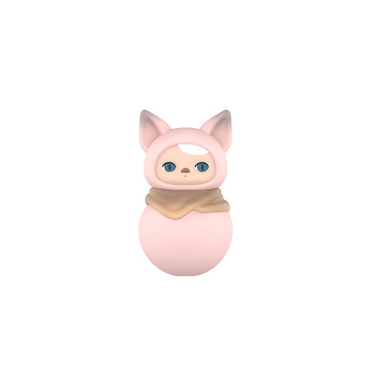 POP MART PUCKY Meowth Tumbler Collection Figure Blind Box Products, Single Blind Box