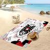 Asciugamano da Spiaggia con Stampa Calcio Austriaca Asciugatura Rapida Super Assorbente Morbido Asciugamano da Bagno per Nuoto Spiaggia Viaggio Souvenir Regalo
