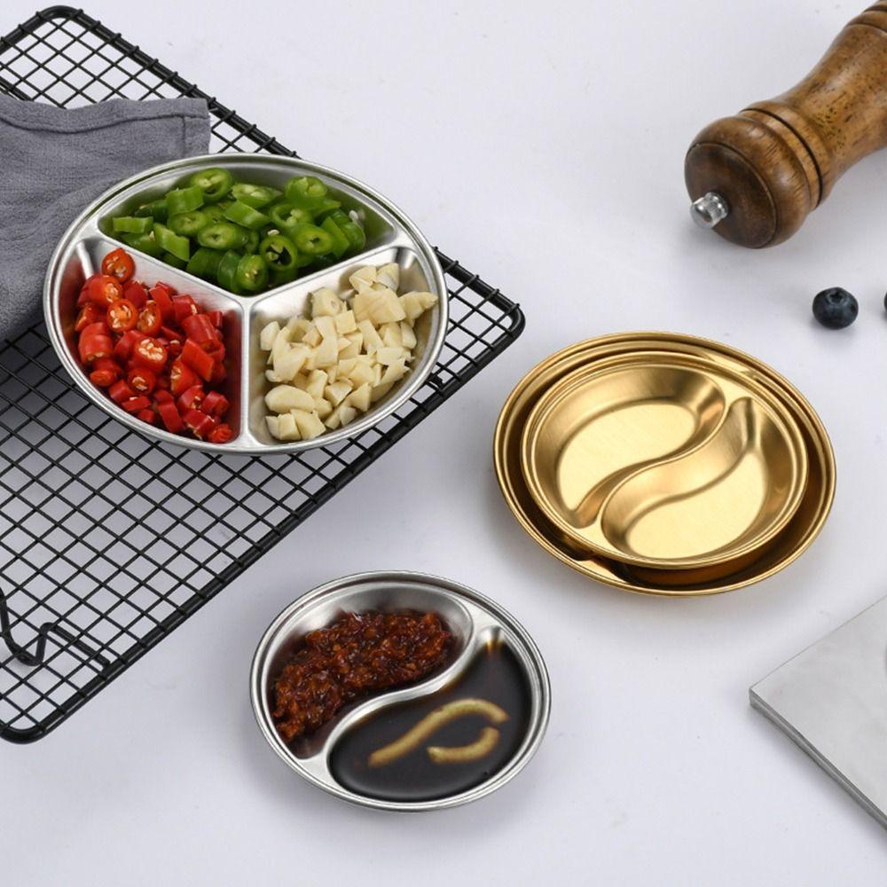 1Pcs Appetizer Plates Sauce Dishes Sushi Dipping Seasoning Tray Mini Sauce Plate