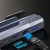 Type-C 6-in-1 Game Console Expansion Dock: HDMI 4K, Gigabit Ethernet, Steam-Compatible Multifunctional Base