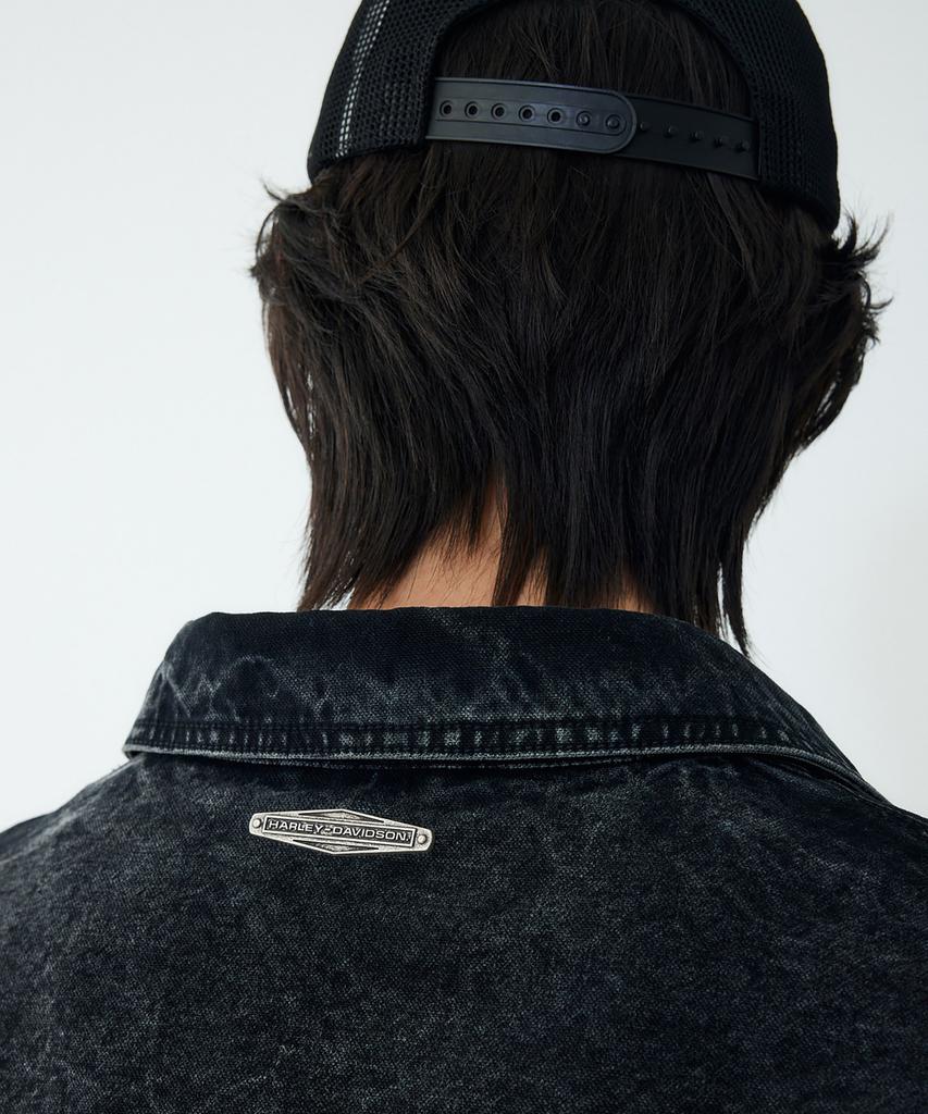 HARLEY-DAVIDSON COLLECTIONS® [Wla] Military Mesh Cap_Black Hh16181002