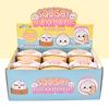 Błyszczące Pierożki Squishies Zabawka Bułeczka Baozi Pierożek Pudełko Niespodzianka Kolorowe Jedzenie Squishy Sensoryczna Zabawka Fidget Antystresowe Piłeczki do Ściskania