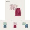 Girl Summer Floral Dress Set With Cotton Fabric For Children Aged 3 To 8 Years