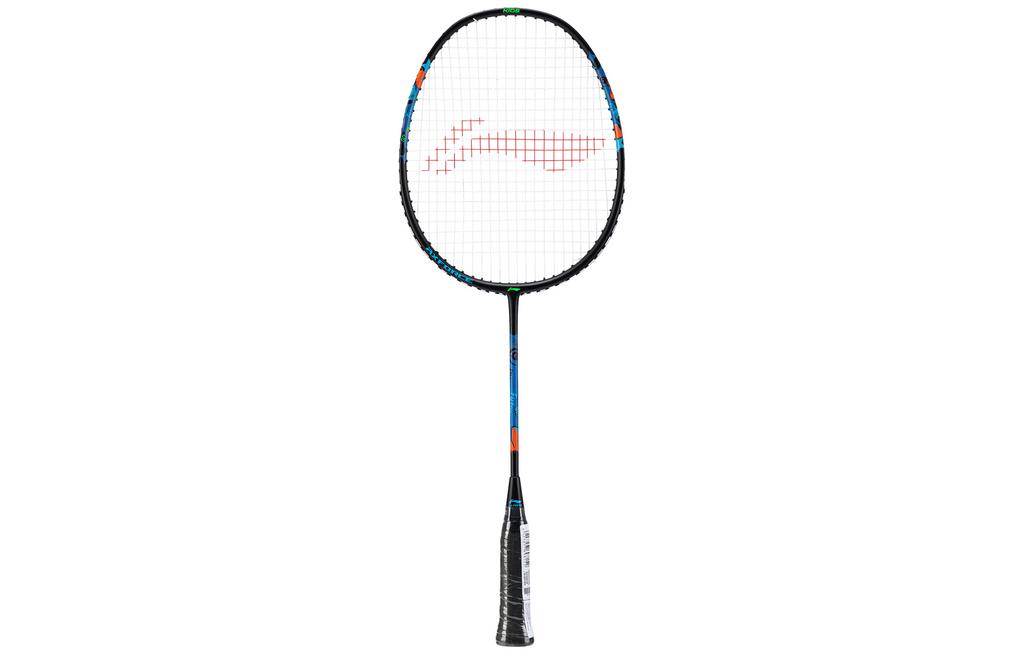 Бадминтонная ракетка Li Ning Thunder KIDS Углеродно-алюминиевая Наступательный тип Тяжелая голова, Жесткий стержень Начальный уровень Одна ракетка AYPT303-2