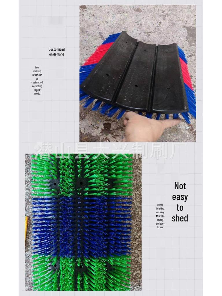 Bardzo Duża Składana Szczotka do Ciała Krowy – Trójsekcyjna Rolka do Masażu i Drapania do Czyszczenia Zwierząt Gospodarskich