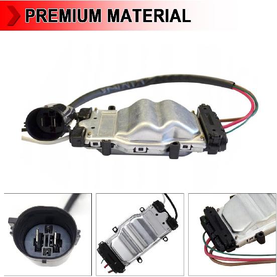 1137328365 Cooling Fan Control Module, Radiator Fan Control Module Unit Fit For Ford Focus C-MAX, Fit For Volvo C30 C70 V50 S40, Replaces #
