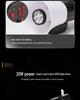 Thunder King CR-66 Bluetooth Megaphone with LED Lights, USB Card Slot, and Recording Feature.