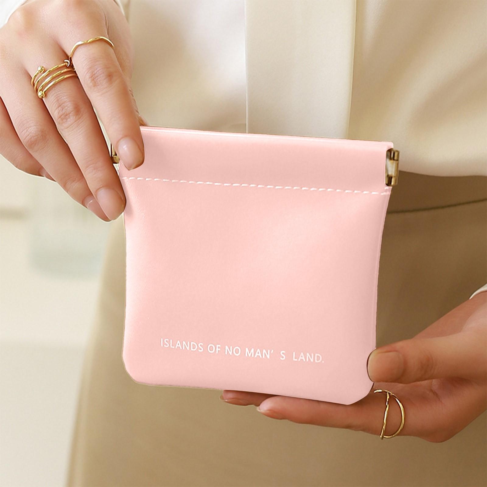 

Женская косметичка для помады Удобная ручная сумка для хранения 18 розовый