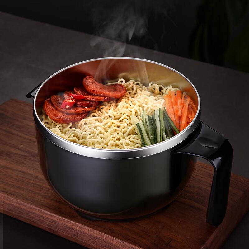 Ru Han Creative 316 Stainless Steel Instant Noodle Bowl & Lunch Box Set