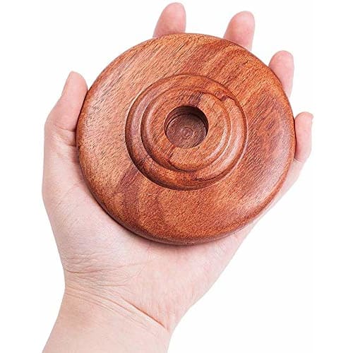 Twaxl Cello Endpin Rest Stopper Holder with Non-Slip Pad (Rosewood)