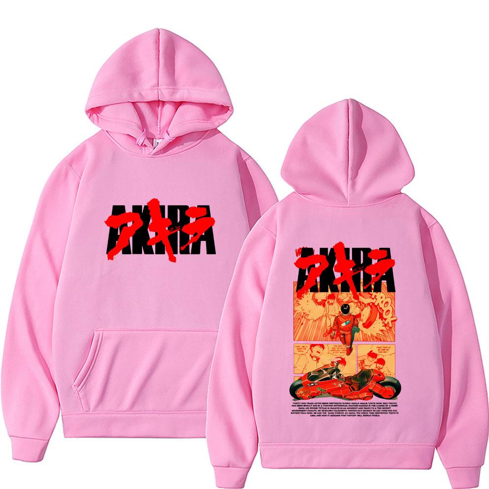 Japansk Science Fiction Tecknad Film Anime Akira Shotaro Kaneda Grafisk Huvtröja Herr Dam Överdimensionerad Tröja