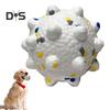 Indestructible Dog Chew Toy Tough Dog Teething Ball for Aggressive Chewers Interactive Popcorn Bouncy Balls for Large Medium Small Dogs