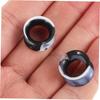 Beavorty 10 Pcs Silicone Ear Gauges Flexible Ear Tunnels Soft Expanders Lightweight Comfortable for Women Men Daily & Party