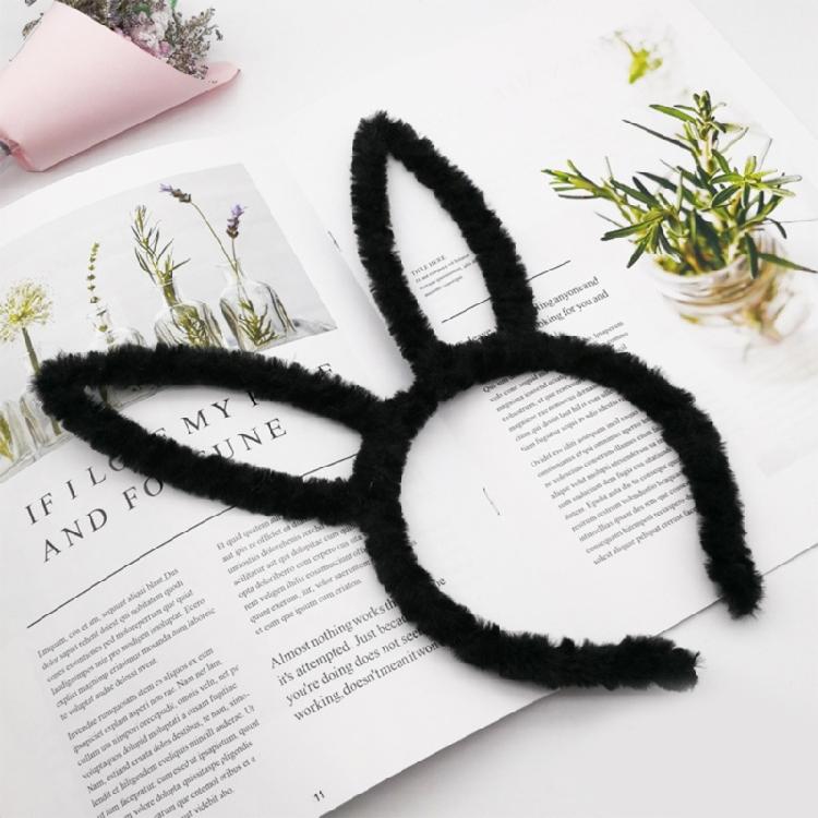 Christmas Rabbit Ear Hair Hoop Cute Live Broadcast Hair Holder Festival Headwear