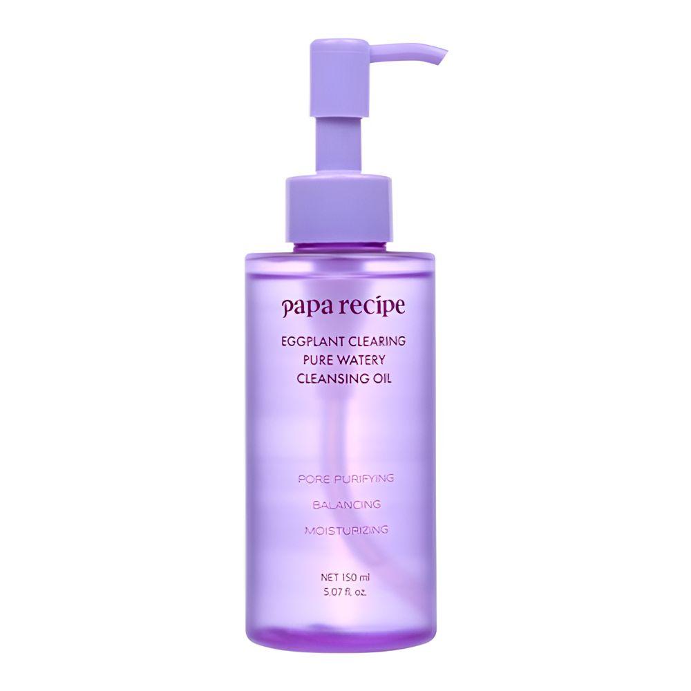 Papa Recipe Eggplant Pore Clearing Pure Watery Cleansing Oil 150ml Makeup Remover & Blackhead Care