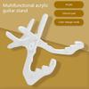 Folding Ukulele Holder Small Musical Instrument Stand Small Guitar Stand Thick Nonslip Ukulele Holder with Light