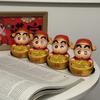Crayon Shin Chan Pvc Car Decor With Handmade Assembly For Wealth Attracting Car Interior
