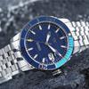 WM Watch Automatic Mechanical Watches NH35 Anti-reflective 200 Water Resistant Sapphire Crystal Welly Merck Watch WM206M