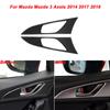 2 Stuks Auto Deur Kom Handvat Koolstofvezel Stickers Trim Covers Voor Mazda Mazda 3 Axela 2014 2017 2018 Styling accessoire Voiture