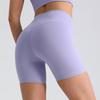 High Waist Butt-Lifting Yoga Shorts - Three-Quarter Length for Slimming and Fitness