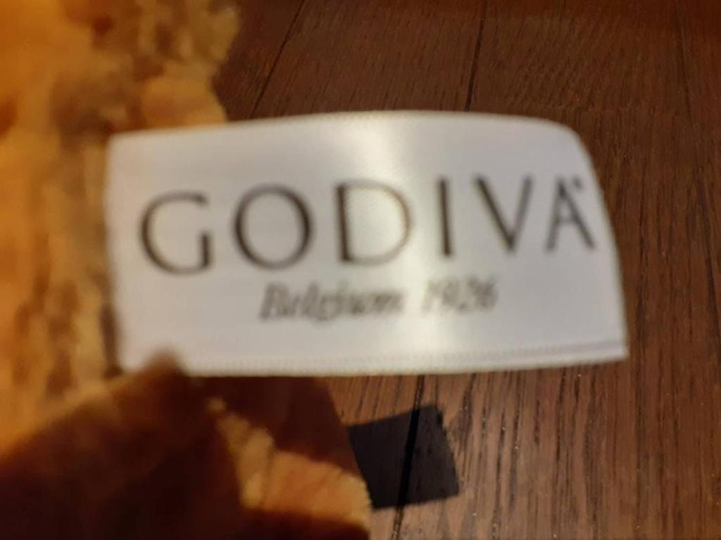[USED] GODIVA commemorative teddy bear