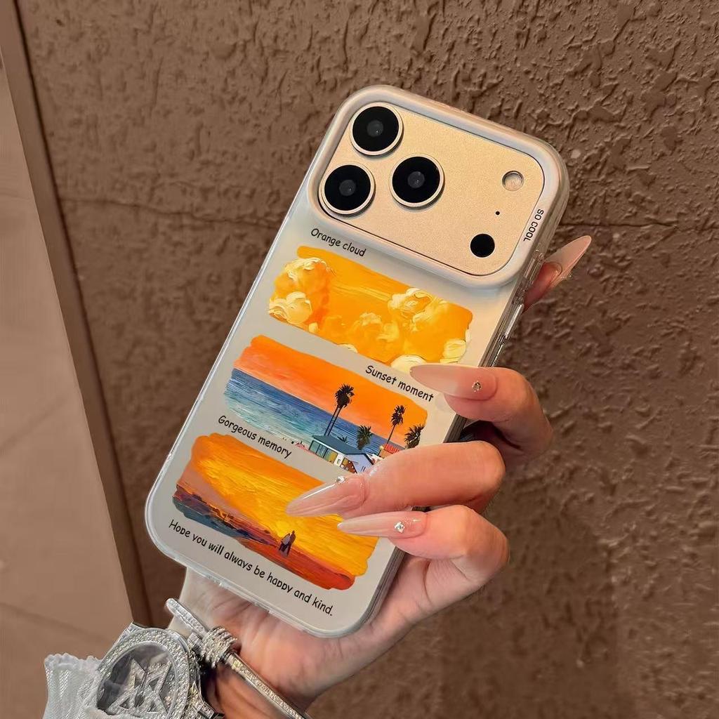 Romantic Sunset iPhone 17 Case for Apple 16 Pro, 15, 14, 13 Pro Max, X - Stylish and Unique Design