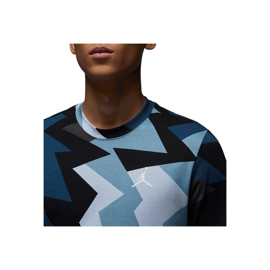 Jordan Casual Round Neck Printed Short Sleeve T-Shirt Men Tops Floral FB7356-425