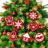 Christmas Tree Ornaments DIY Diamond Painting Special-shaped Home Party Pendants