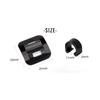 Aluminum Bike Oil Tube Fixed Clamp Conversion Trap Adapter Bicycle Shifter Brake Cable Set Frame U Buckle Tube Clip Guide