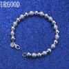 925 Sterling Silver Fashion Jewelry 8mm Bead Bracelet