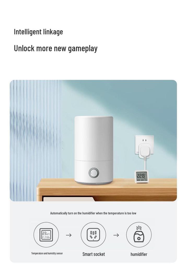 MANKWIFI Smart Socket: Mijia and Xiao Ai Compatible, Voice-controlled, Multi-functional Smart Remote Control.