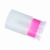 60ML Pump Dispenser Nail Art Polish Remover Alcohol Liquid Cleaner Handy Press Container (Pink)