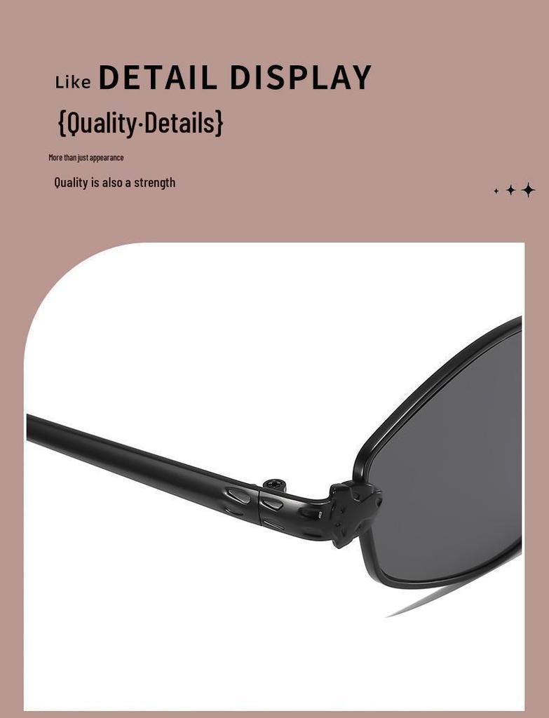 Ultra-Light Retro Gold Wire Sunglasses - Unisex, Tea-Colored, UV Protection