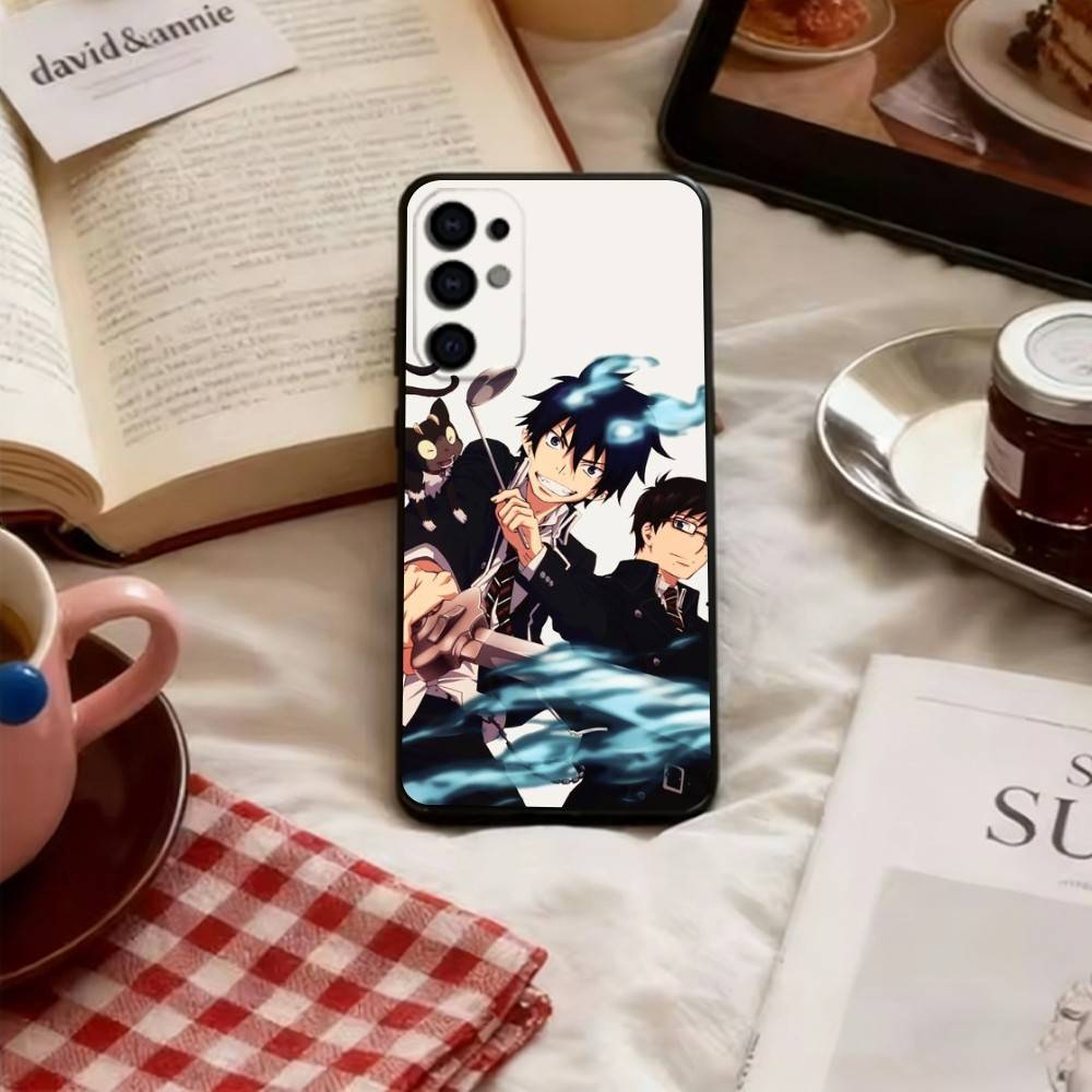 

Blue Exorcist Phone Case For Samsung S25,S24,S21,S22,S23,S30,Ultra,S20,Plus,Fe,Soft Black Cover Samsung S21plus