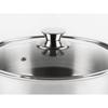 Casserole - vier - ci30 - 30 cm - acier inoxydable 18/10 - induction