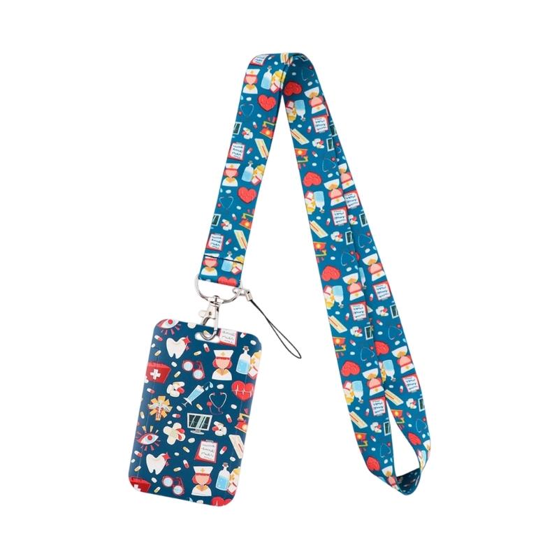 Hanging Neck Strap Phone Lanyard With Card Slot Badge Holder Keyring Accessories Unique Friend Gift