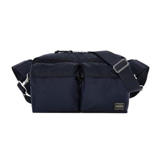 Porter Authorized Retailer Yoshida Bag Force 2WAY Waist Body Shoulder (Navy NV)
