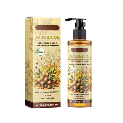 Jojoba Hair Care Oil Moisturizing And Hair Care Non-greasy Soft Hair Deep Nutrition Nourishing Hair Care100ml