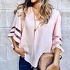 Stylish Loose Fit Women's T-shirt In Chiffon Perfect For Curvy Figures And Comfortable Wear