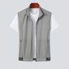 Zomer dun vest heren ijszijde jas cool gevoel enkele dragen training auto strand rijden outdoor zonnebrand vissen vest heren